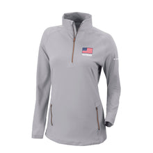 Load image into Gallery viewer, Veteran Women's Columbia Outward Nine 1/4 Zip Pullover*