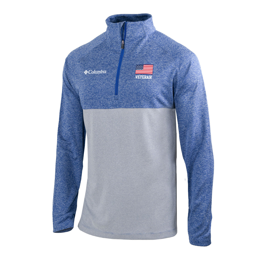 Veteran Columbia Rockin' It 1/4 Zip Pullover