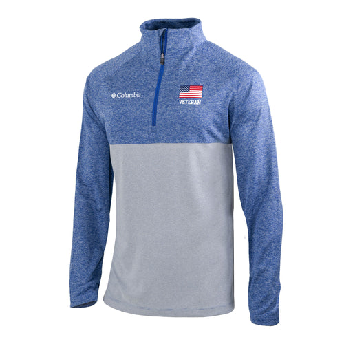 Veteran Columbia Rockin' It 1/4 Zip Pullover