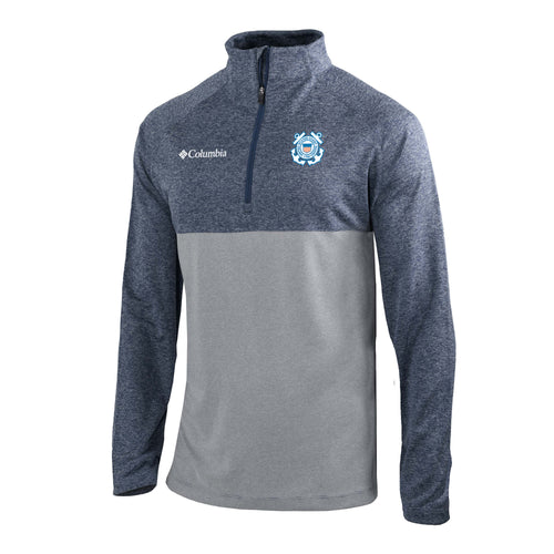 Coast Guard Columbia Rockin' It 1/4 Zip Pullover