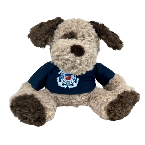 Coast Guard Patches Plush Dog