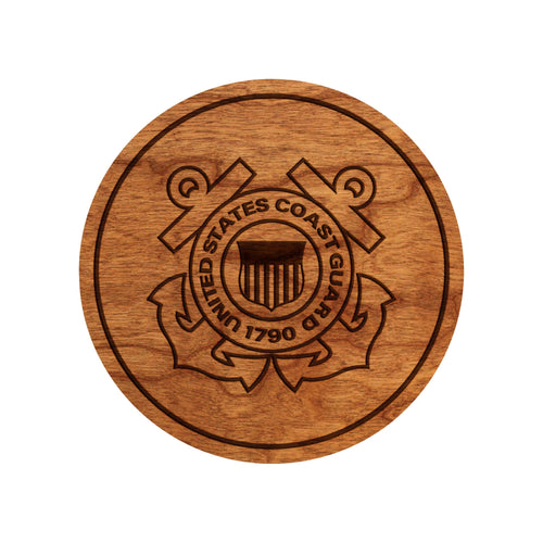 Coast Guard Seal Coaster