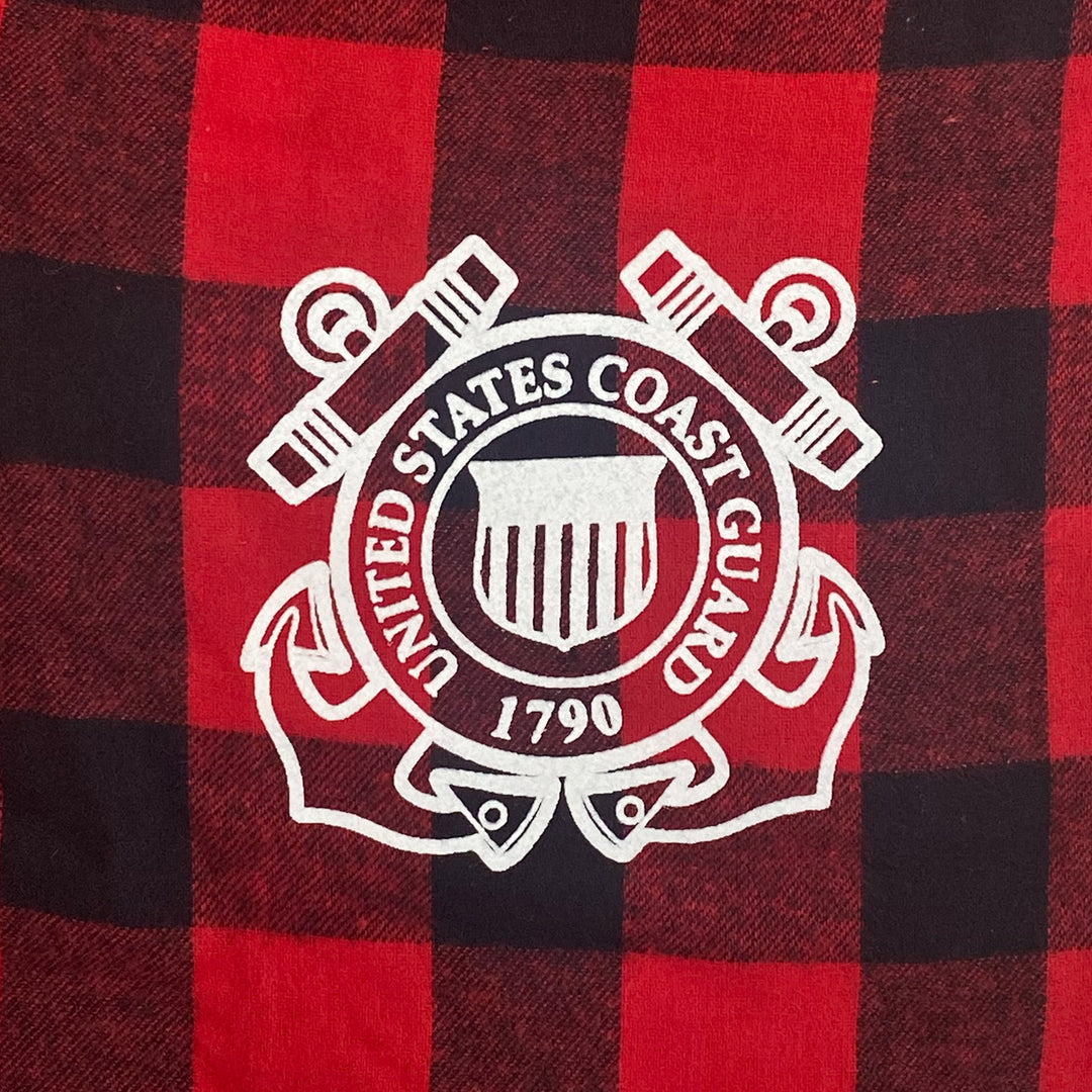 Coast Guard Seal Holiday Flannel Pants