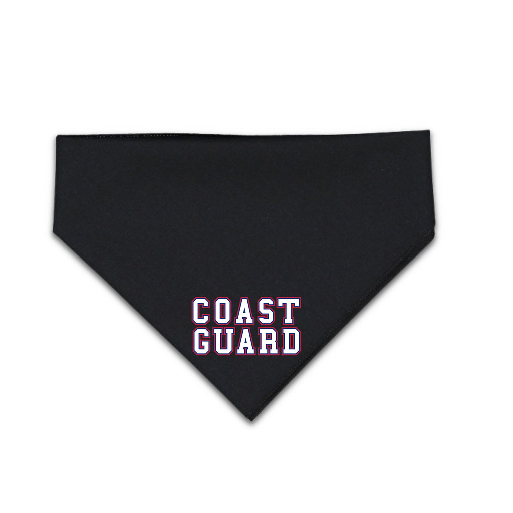 Coast Guard Block Dog Bandana