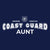 Coast Guard Aunt Ladies T-Shirt (Navy)