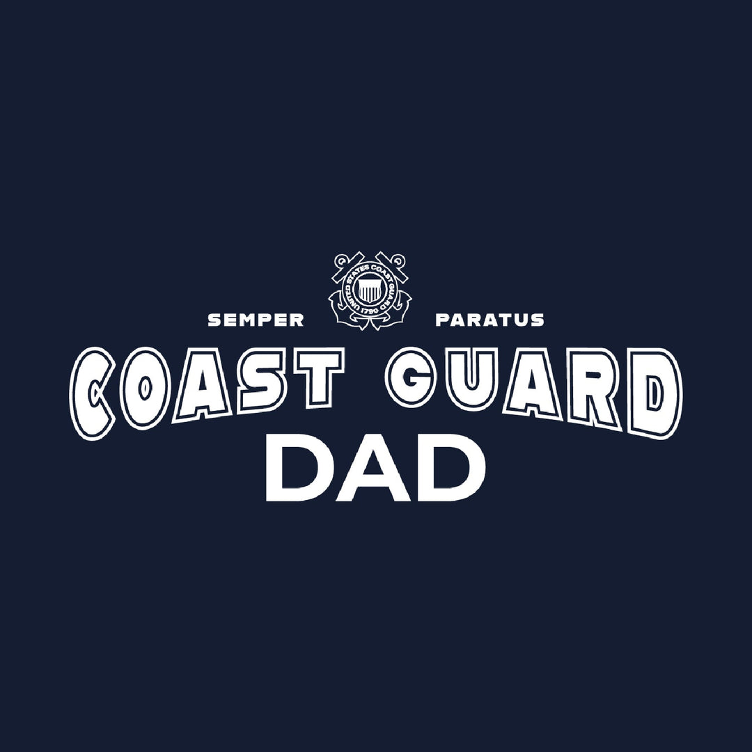 Coast Guard Dad Crewneck (Navy)