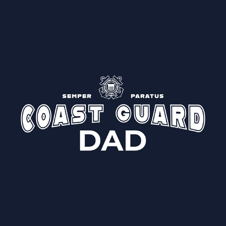 Coast Guard Dad Crewneck (Navy)