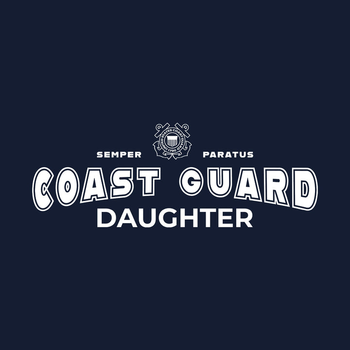 Coast Guard Daughter Crewneck (Navy)