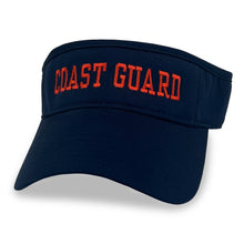 Load image into Gallery viewer, Coast Guard Cool Fit Performance Visor (Navy)