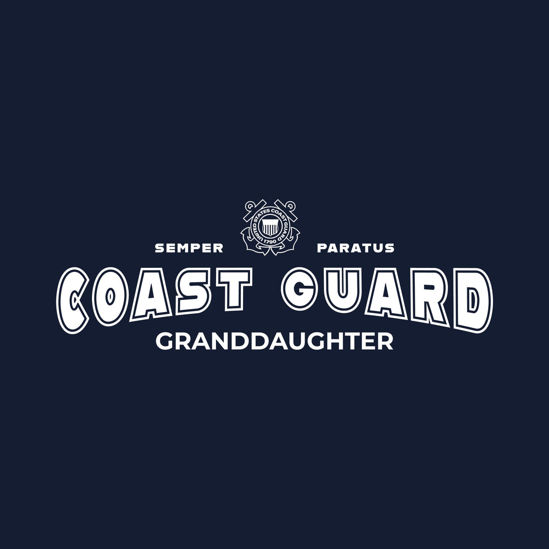 Coast Guard Granddaughter Crewneck (Navy)