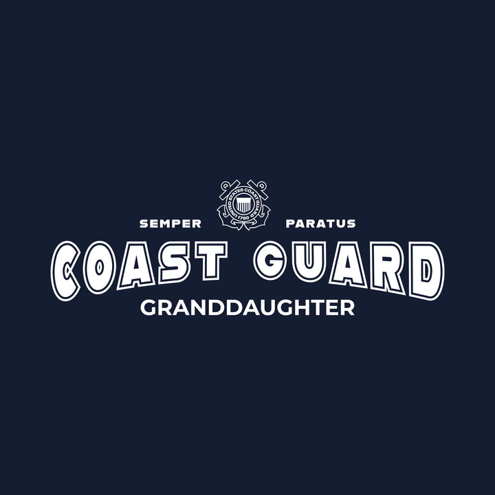 Coast Guard Granddaughter Crewneck (Navy)