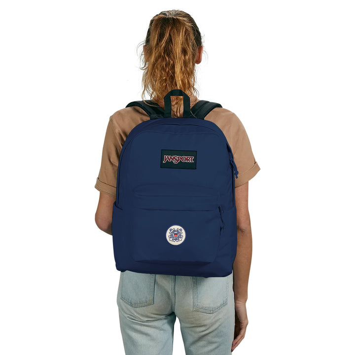 Coast Guard JanSport Superbreak Plus Backpack (Navy)