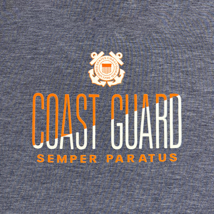 Coast Guard Ladies Under Armour Breezy Hood (Navy Heather)