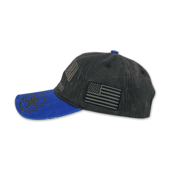 Coast Guard Retro Dark Hat (Black)