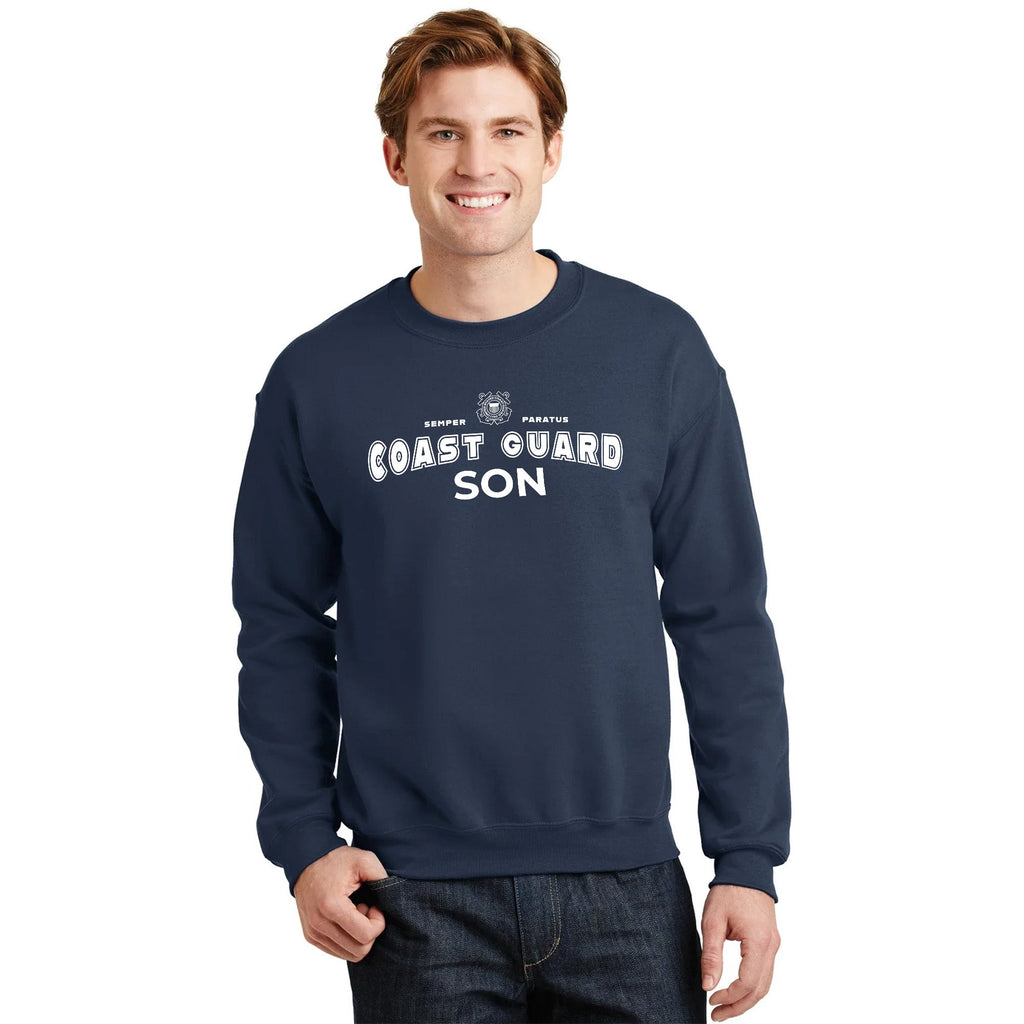 Coast Guard Son Crewneck (Navy)