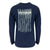 Coast Guard Veteran Flag Long Sleeve T-Shirt (Navy)