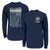Coast Guard Veteran Flag Long Sleeve T-Shirt (Navy)