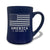 America 250 Years Etched Matte Diner Mug (Blue)