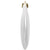 Coast Guard 2025 Seal 3" Satin Finish Flat Shatterproof Ornament (White)