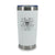 Coast Guard Seal Stainless Steel Laser Etched 20oz Tumbler (White)