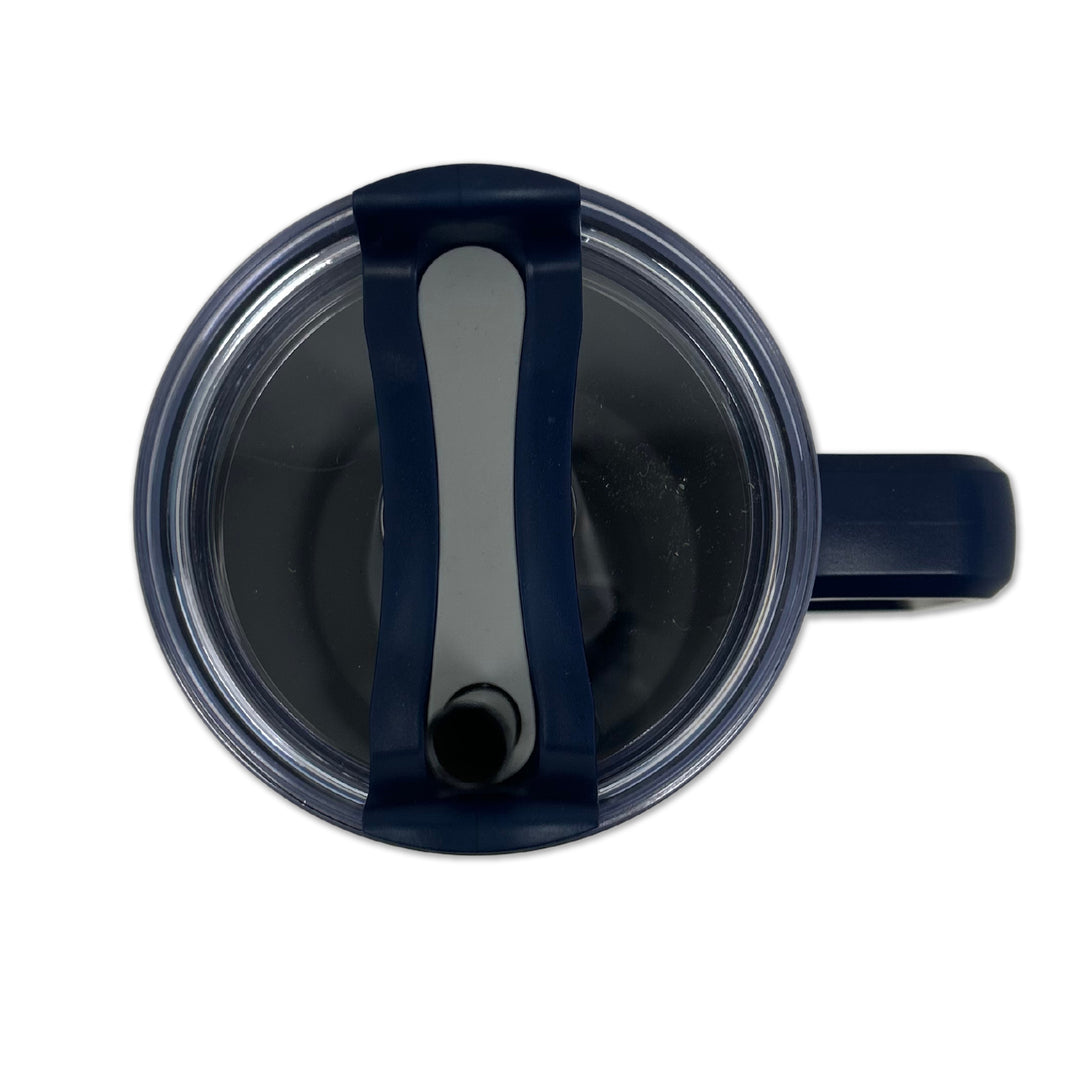 Coast Guard Mom 40oz Stainless Steel Travel Mug (Navy Blue)