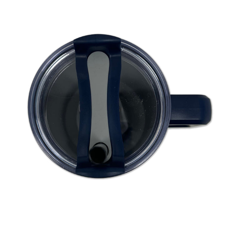 Coast Guard Mom 40oz Stainless Steel Travel Mug (Navy Blue)