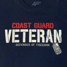 Load image into Gallery viewer, Coast Guard Vet Defender T-Shirt (Navy)