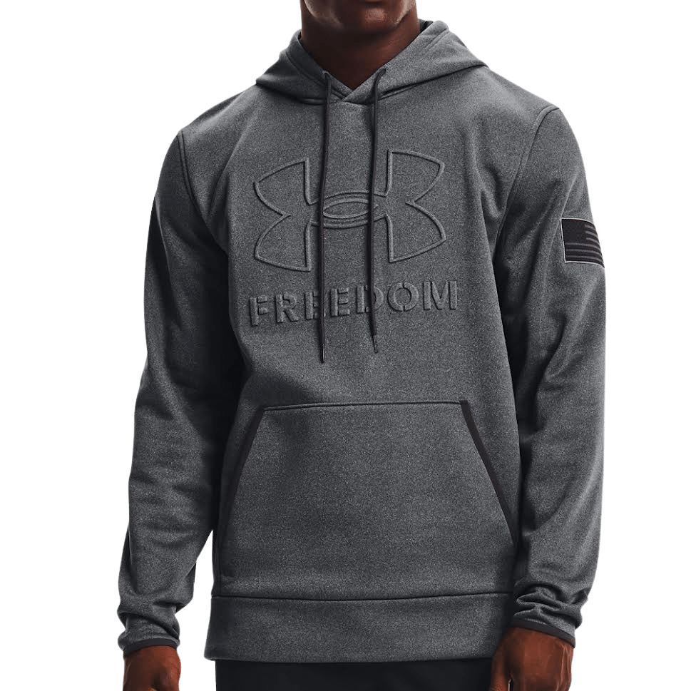 Under Armour Freedom Emboss Hood (Carbon Black)