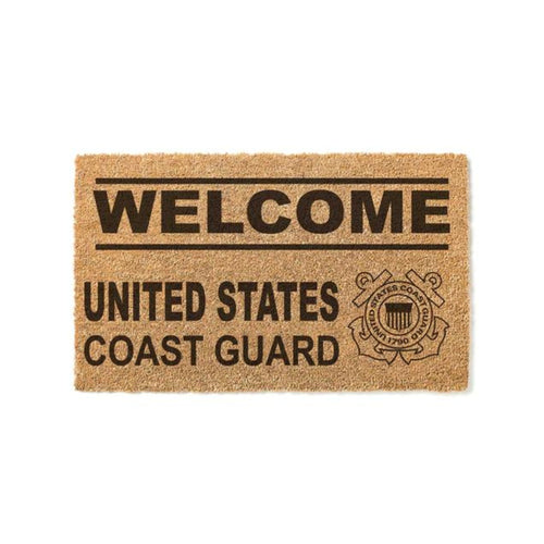 Coast Guard Seal Welcome Doormat
