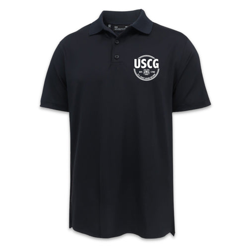 Coast Guard Retired Under Armour Tac Performance Polo