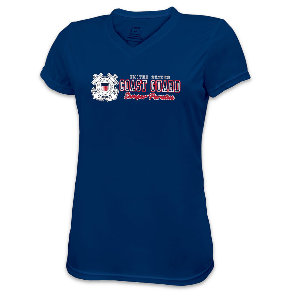 Coast Guard Ladies Semper Paratus Performance T-Shirt