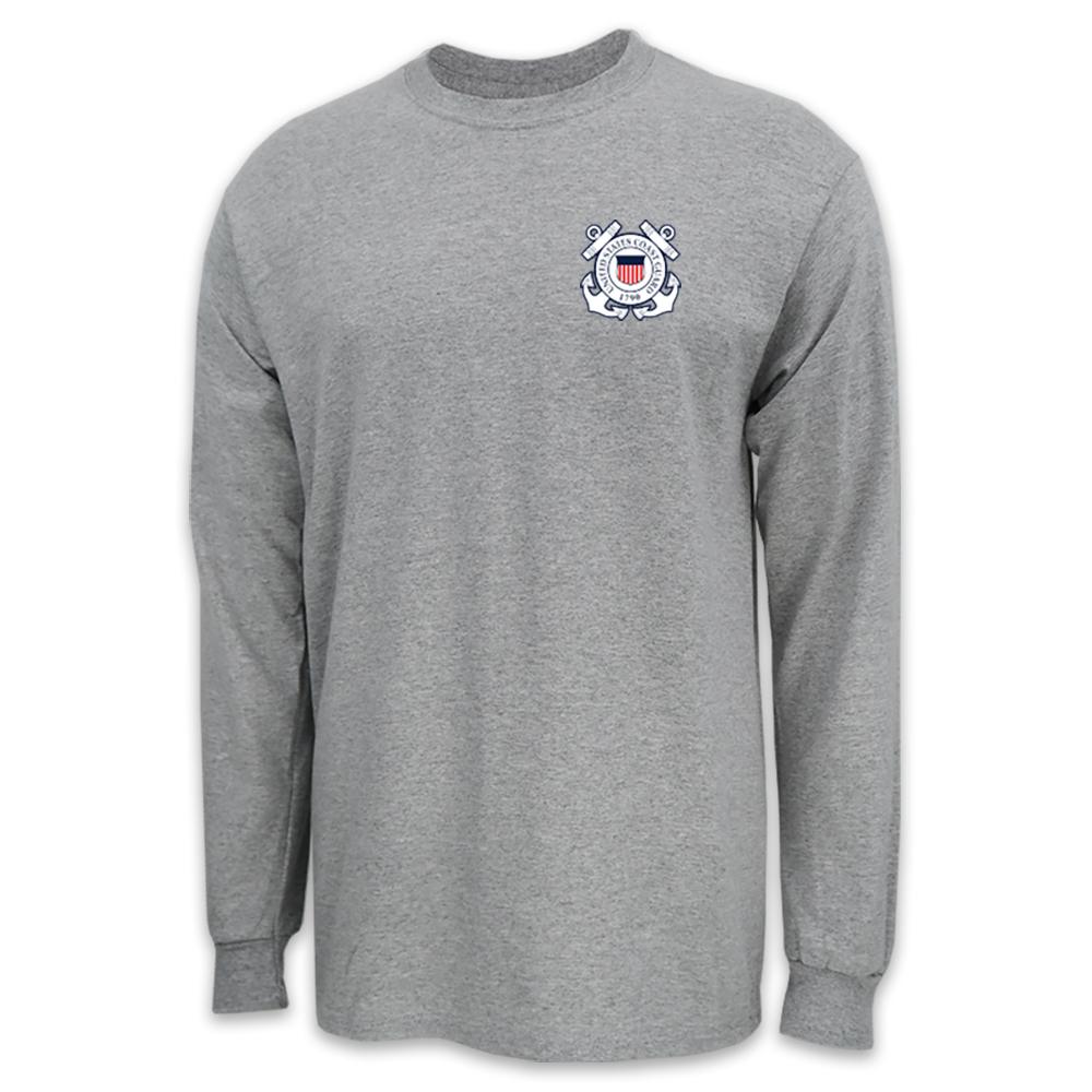 Coast Guard Seal Logo Long Sleeve T-Shirt