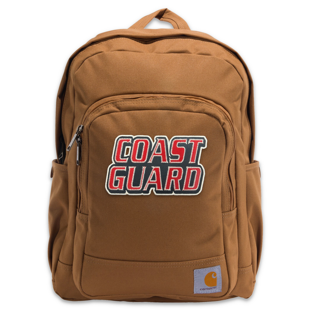Coast Guard Carhartt Classic Laptop Backpack (Brown)