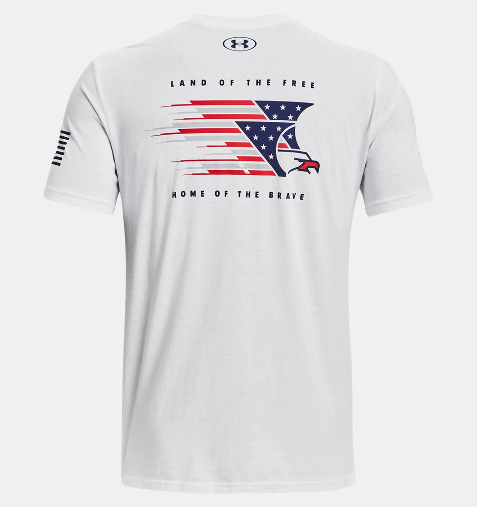 Under Armour Freedom USA Eagle T-Shirt (White)