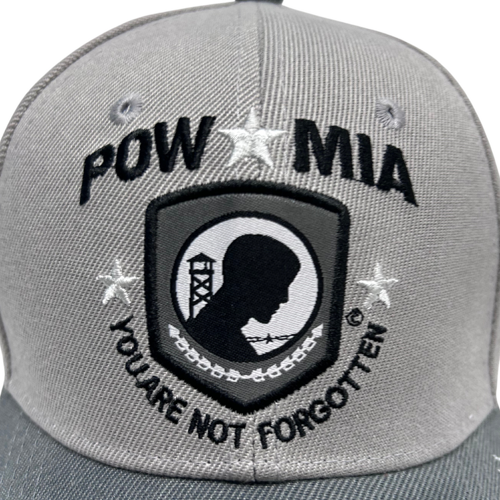 POW MIA You Are Not Forgotten Hat (Grey)