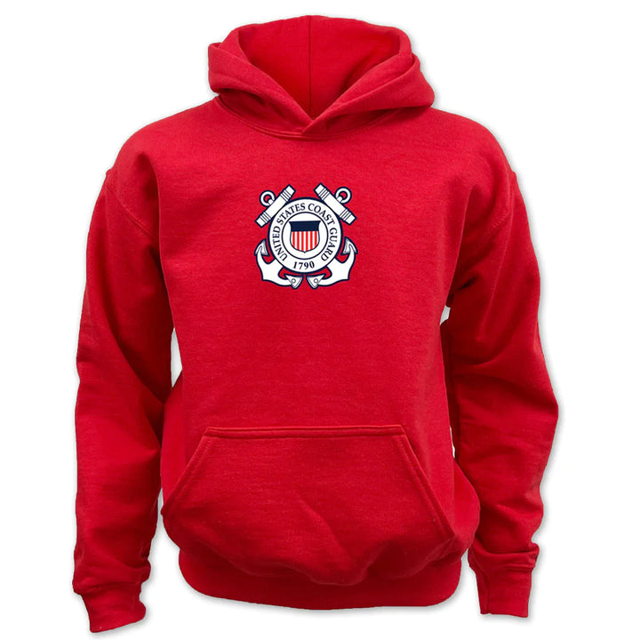 Coast Guard Youth Seal Logo Hood