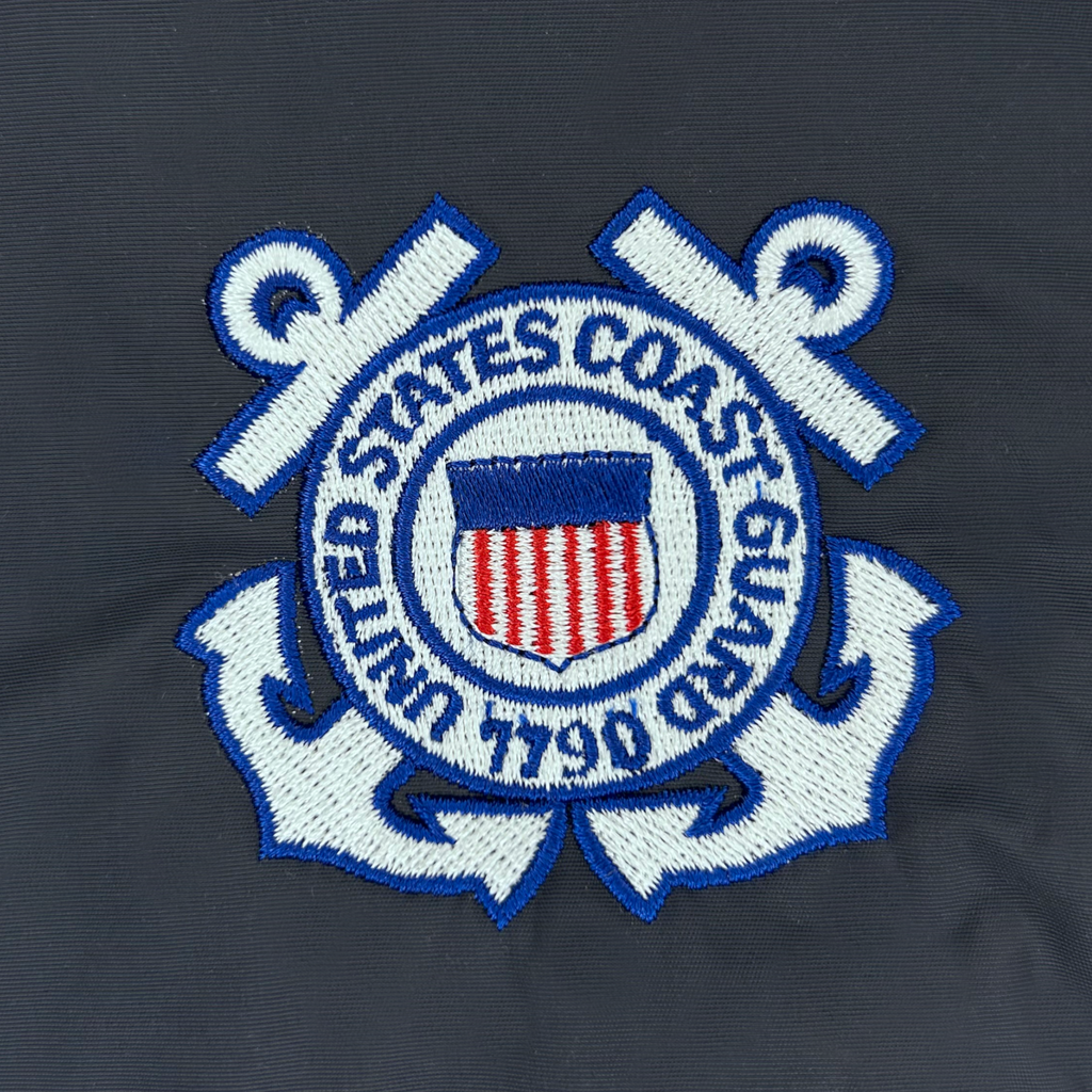 Coast Guard Seal Ladies Logan Jacket (Navy)