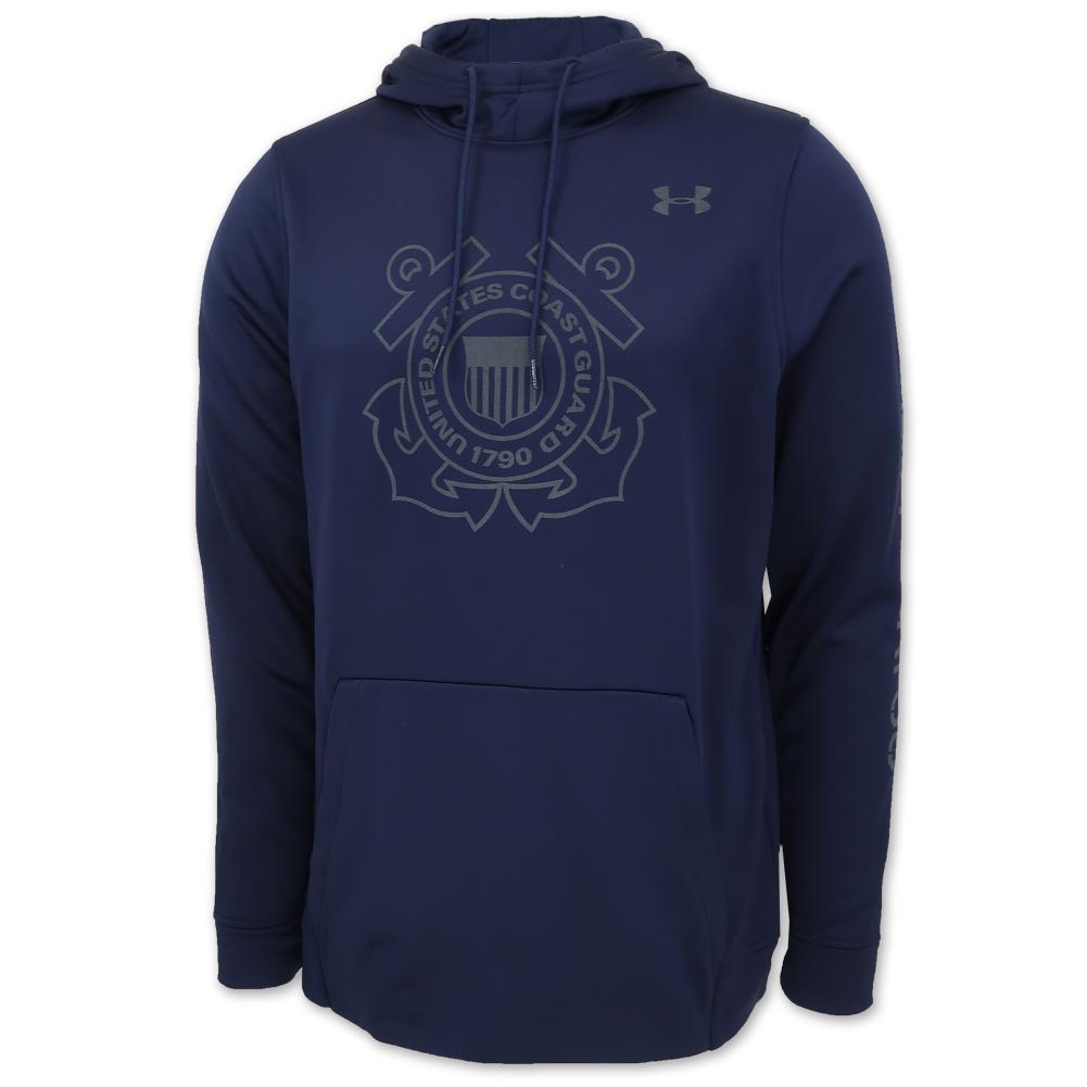 U.S. Coast Armour Fleece Under in Guard Navy Coast Hoodie Armour Sweatshirts: Semper Paratus Guard