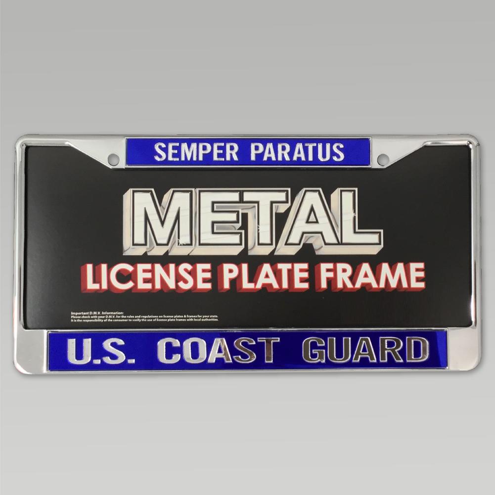 Coast Guard License Plate Frame