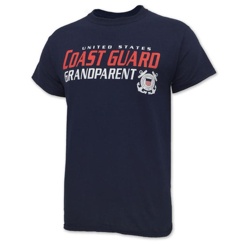 United States Coast Guard Grandparent T-Shirt (Navy)